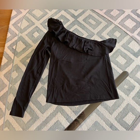 JCrew asymmetric top, size L - Picture 1 of 2